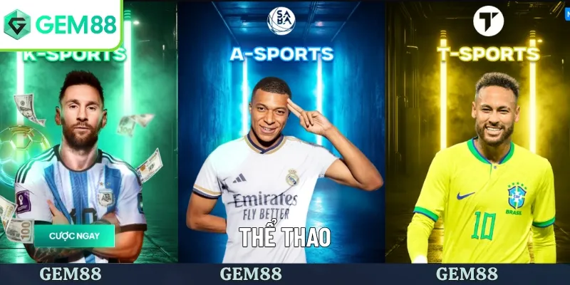 Sảnh thể thao hấp dẫn