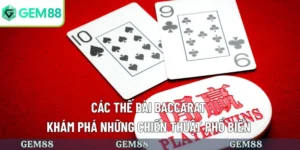 các thế bài baccarat