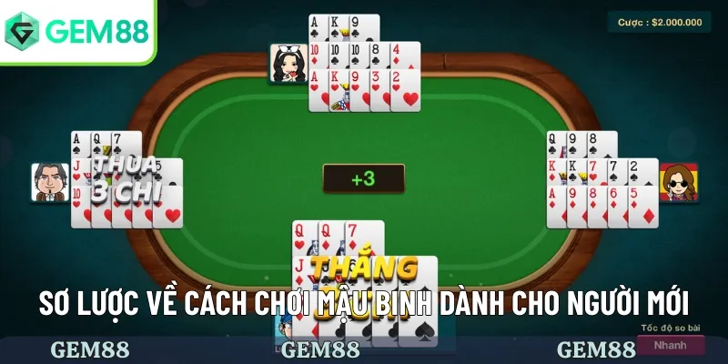 Tìm Hiểu Chi Tiết Về Cách Chơi Mậu Binh Hay Nhất Của Năm 2 Hướng dẫn cách chơi mậu binh