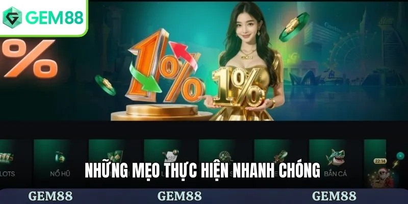 Đăng Nhập Gem88 Tham Gia Vào Sân Chơi Cá Cược Hấp Dẫn 2 Những mẹo thực hiện nhanh chóng